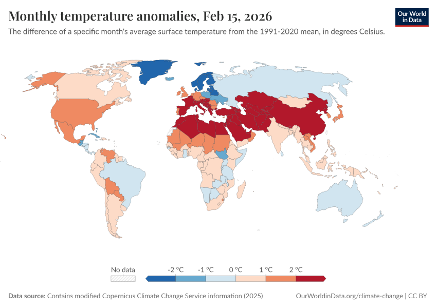 A thumbnail of the "Monthly temperature anomalies" chart